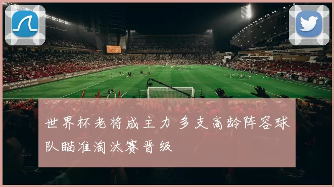 世界杯老将成主力 多支高龄阵容球队瞄准淘汰赛晋级