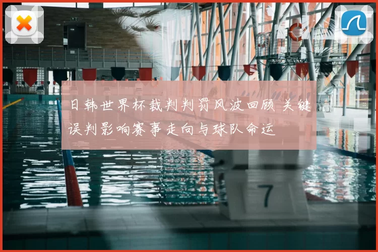 日韩世界杯裁判判罚风波回顾 关键误判影响赛事走向与球队命运